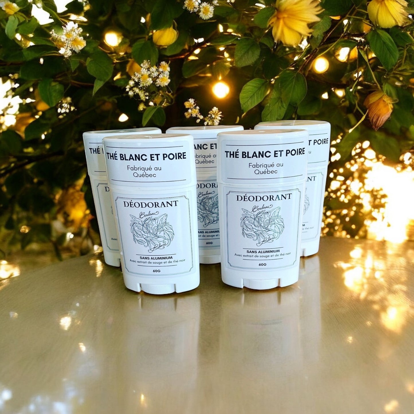 🌿 Déodorant Naturel Thé Blanc & Poire 🌿