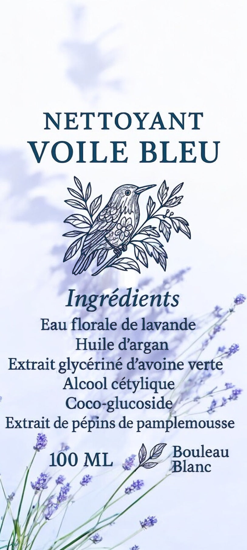 Lait Nettoyant Voile Bleu